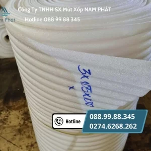 Cuộn xốp foam 3mm x 105cm x 100m  chống sốc 