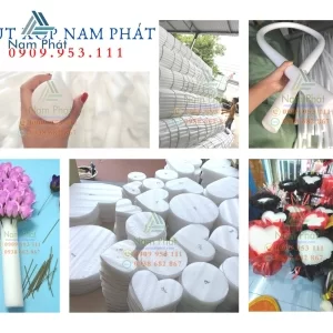 ỐNG XỐP PE FOAM CẮM HOA, CỐT HOA GIẢ TẠI TPHCM, BÌNH DƯƠNG
